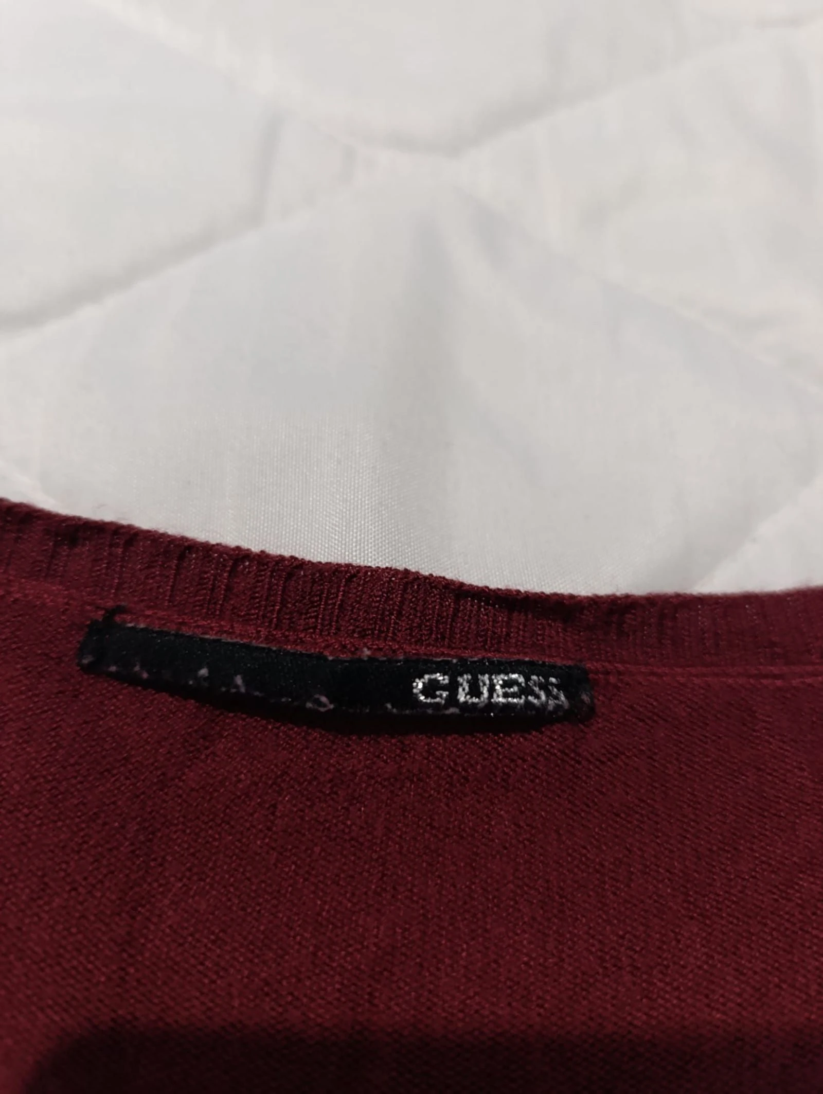 Jersey burgundy Guess Jeans talla xs – photo 4